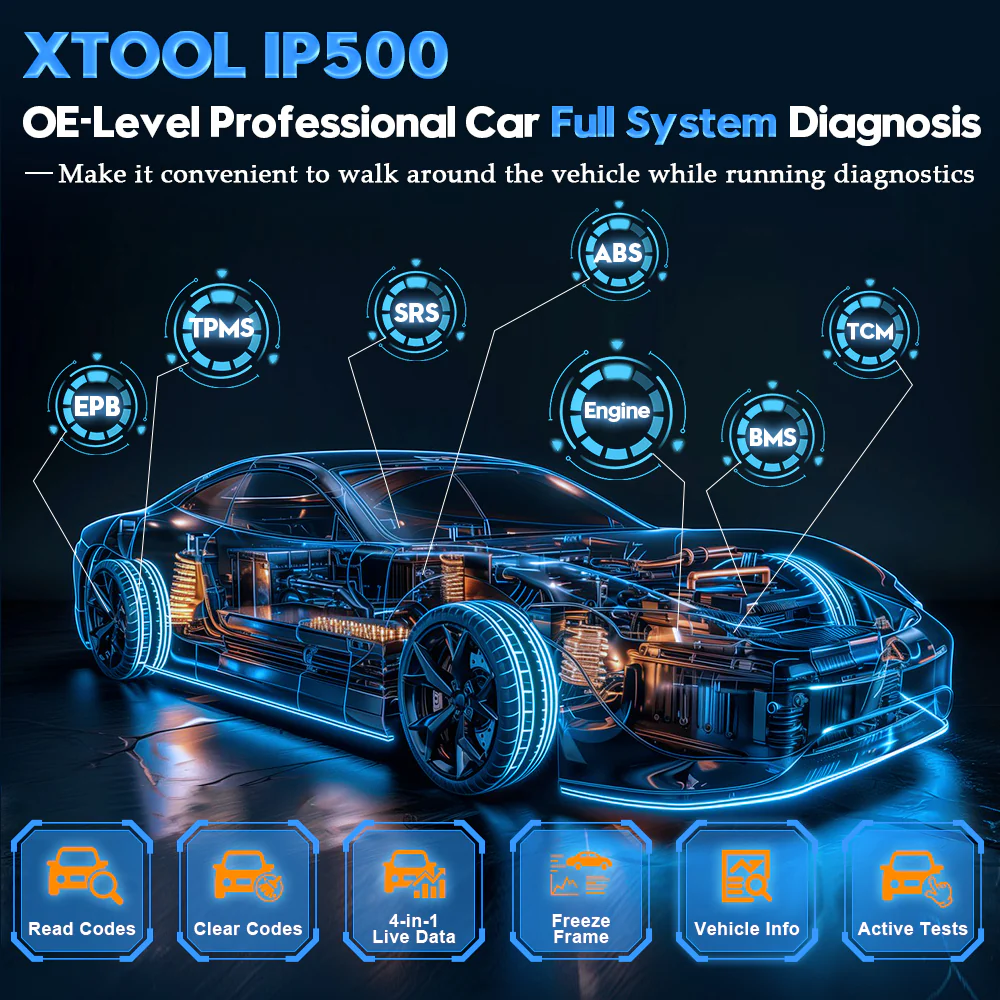 XTOOL IP500-TLS FOR TOYOTA/LEXUS/SCIONE - Image 3