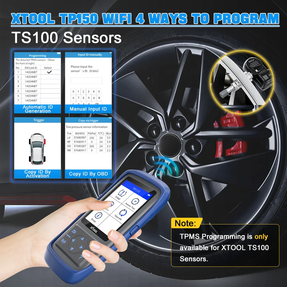 XTOOL TP150 TPMS Programming Tool - Image 4