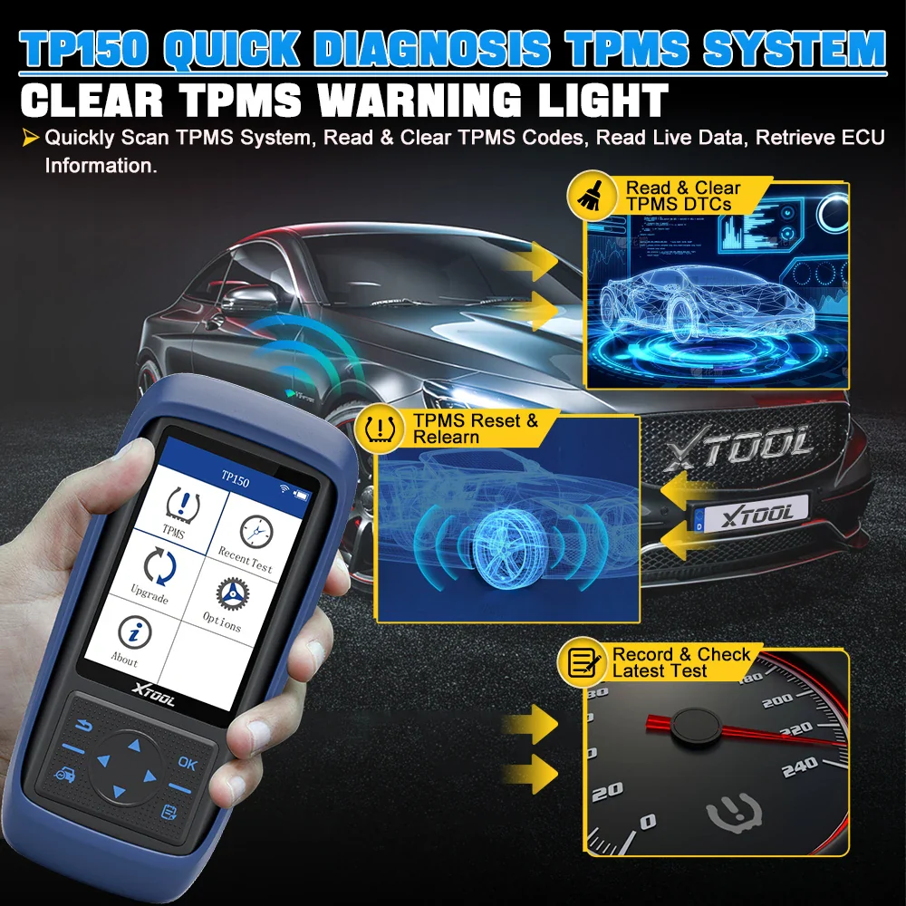 XTOOL TP150 TPMS Programming Tool - Image 5
