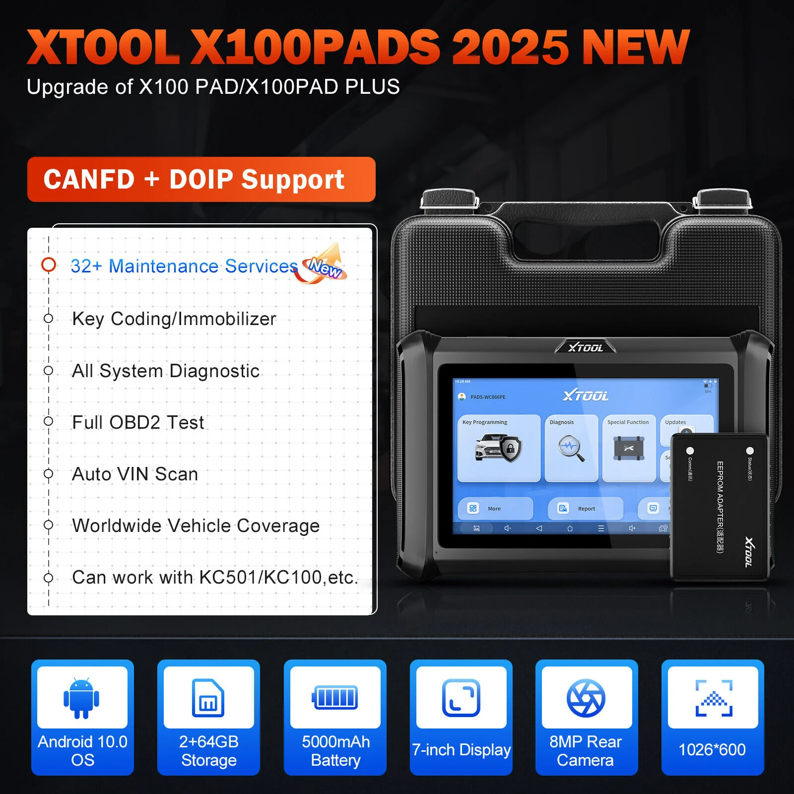 XTOOL X100 PADS - Image 4